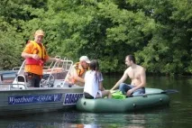 Курськ. На річці Сейм врятували дівчину, яка впала у воду курськ