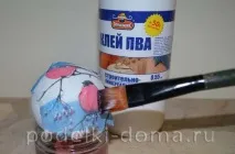 Декупаж декор новорічних куль різними способами декупаж