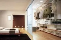 Дизайн спальні з гардеробною вибір розташування, форми, визначення розмірів вибір