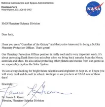 Цей хлопчик отруїв оригінально листа на роботу в NASA оригінально