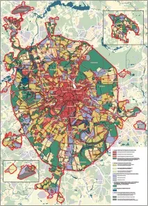 Генеральний план міста Москви до 2025 рокуроку, Інститут Генплану Москви план