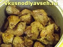 Гуляш з яловичини з ананасом, покроковий фото рецепт гуляш