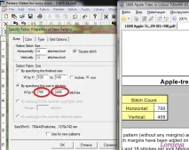 Механічний перенабір схеми PDF в XSD (Pattern Maker) - 1 - Вишивка та комп’ютер - Тематичні та схеми