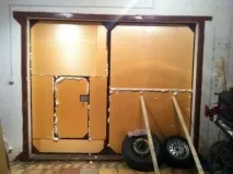 Як утеплити гаражні ворота своїми руками, чим можна утеплити гаражні ворота. своїми