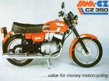 Капсула часу мотоцикл CZ-350 1986 рокупробігом 1316 км капсула