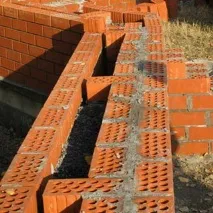 Цегляна кладка стін своїми руками Фото та технологія влаштування зовнішніх стін будинку з цегли цегляна