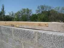 Кріплення мауерлату до піно і газоблоку та крип. мауерлату