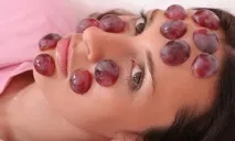 Маска для обличчя з винограду маска