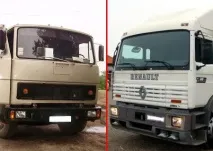 МАЗ-54331 та Рено 300G Досвід експлуатації вантажівок 300g