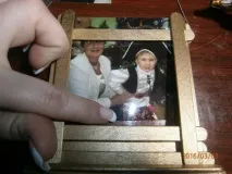МК «Фоторамка «Для бабусі» палички