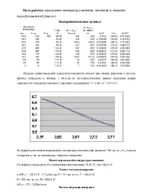 Визначення залежності тиску насиченої пари від температури та розрахунок теплоти пароутворення насиченої