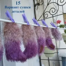 Простий варіант повного або часткового фарбування хутра іграшкового ведмедика майстер-клас – Ярмарок фарбування