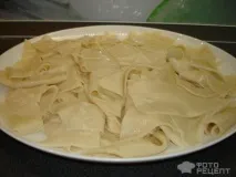 Рецепт Бешбармак з домашньою куркою бешбармак