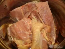 Рецепт Бешбармак з домашньою куркою бешбармак