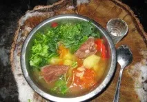 Шурпа з лосятини - покроковий рецепт зфото на рецепт