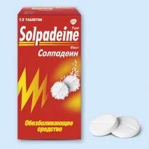 СОЛПАДЕЇН ФАСТ інструкція із застосування показання, протипоказання, побічна дія – опис застосування