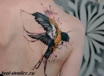 Тату ластівка ластівка