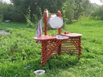Вуличні умивальники для дачі, ставимо своїми руками ставимо