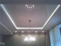 Встановлення світлодіодного підсвічування на стелю фото та відео інструкція своїми руками фото