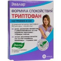 Заспокійливий препарат від фірми Евалар Тріптофан евалар
