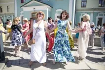 У Московському домі національностей з розмахом відзначили весілля сохи та землі – улюблений народний розмахом
