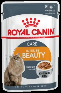 Вологий корм для підтримки краси шерсті котів ROYAL - CANIN Intense Beauty (у соусі) вологий
