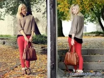 Crossfashion Group - Червоні джинси кому, коли і з чим носити Добірка образів та поради group
