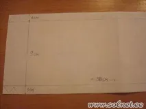 едната страна лепило залепете