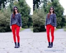 Crossfashion Group - Червоні джинси кому, коли і з чим носити Добірка образів та поради group