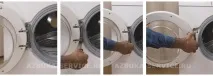 Заміна ручки дверцят люка дверцят