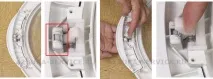 Заміна ручки дверцят люка дверцят