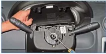 8.1.9. Renault Logan. Електроустаткування. Зняття підрульових перемикачів. електроустаткування