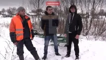 Дорожники розповіли, як рятували Черниша із замерзлого озера рятували