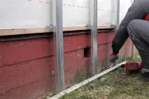 Цокольний профіль монтаж, функції, види, розміри 👍 профіль