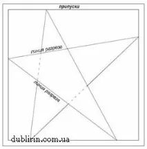 Dublirin- Шиття по паперу шиття
