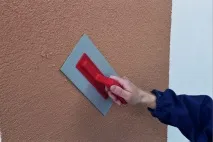 Фасадна штукатурка для зовнішніх робіт. штукатурка