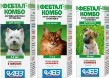 Фебтал-комбо інструкція для котів та собак інструкція