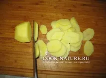 Ізюбрятина смажена з картоплею - Готуємо на природі смажена