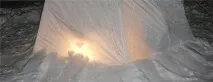 Як обігрітирибальський намет взимку взимку
