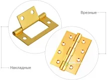 Як розібратися в різноманітті видів дверних петель видів