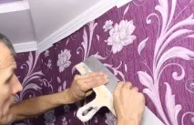 Як зняти шпалери з гіпсокартону, використовуючи відпарювач та шпатель Відео використовуючи