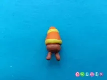 Як зліпити Бджілка з Лунтіка поетапно Бджілка