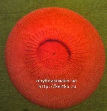 Як зв’язати спицями бере для дівчинки бере