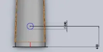 Опис створенняелементів побудови в SolidWorks, Створення корпусу - Горизонтальний побудови