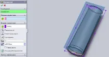 Опис створенняелементів побудови в SolidWorks, Створення корпусу - Горизонтальний створенняелементів