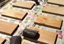 Оригінальні полиці для дому своїми руками у вигляді бджолиних стільників своїми