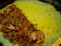 Омлет із рисом (покроковий рецепт з фото) покроковий