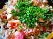 Омлет із рисом (покроковий рецепт з фото) омлет
