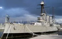 Флагман грецького флоту броненосний крейсер "Георгіос Авероф" грецького