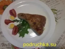 Фаршировані курячі стегенця фаршировані